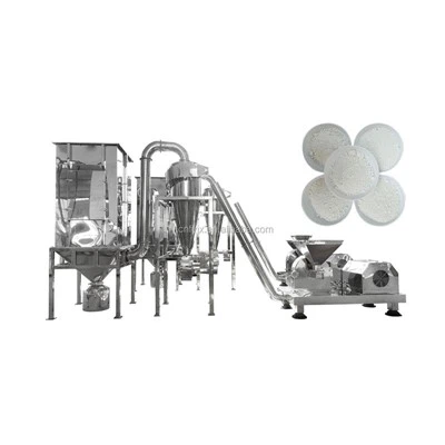 Máquina para fabricar polvo cerámico