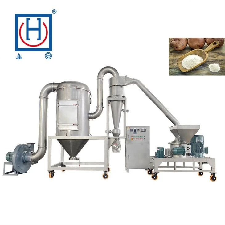 Máquina de molienda de polvo de yuca